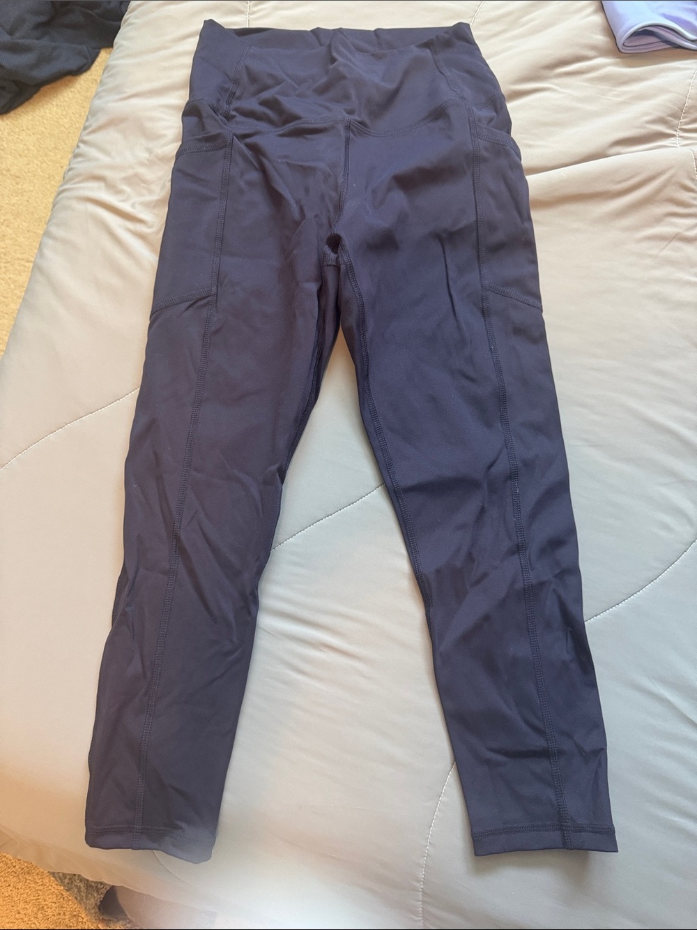 ZYIA Black High-Waist Leggings
